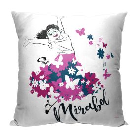 Disney's Encanto; Butterfly Skirt Pillow; 18" x 18"