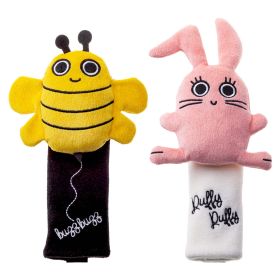 Milk&Moo Chancin and Buzzy Bee Seatbelt Cover Set for Kids