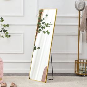 The 4rd generation aluminum alloy metal frame wall mounted full body mirror, bathroom makeup mirror, bedroom entrance, decorative mirror