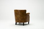 Hadley Camel Club Chair