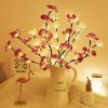 20 LED String Light Simulation Butterfly Orchid Branch Garland Light Vase Filler Flower Fairy Light Christmas Home Decoration