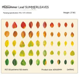 Journal Material Plant Tree 6 Models (Option: Summer Leaves)