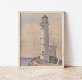 Lighthouse Isle of Shoals (size: 30x40)