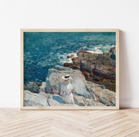 The South Ledges  Appledore (size: 40x60)