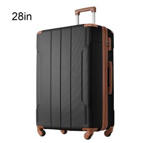 Hardshell Luggage Spinner Suitcase with TSA Lock Lightweight Expandable 28'' (Single Luggage) (Color: as Pic)