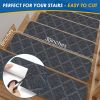 Stair Treads Carpet Non-Slip Indoor 15 PCS