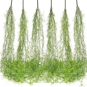 Home Plant Background Wall Decoration (Option: Air Grass Wall Hanging Green)